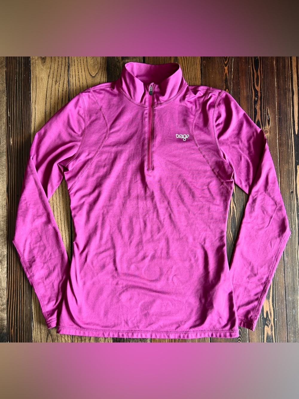 ORAGE โข 1/4 zip long sleeve base layer performance wear pullover ski gorpcore